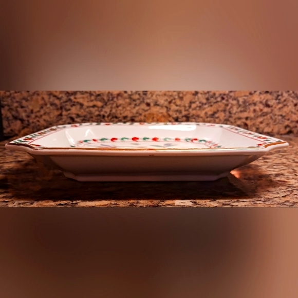 Japanese Porcelain Decorative Plate Vintage - Picture 2 of 4